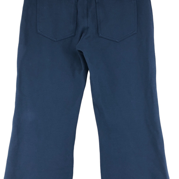 Spanx Size Small The Perfect Pant Navy Blue Cropped Stretch Flare Leg 20260Q - Picture 7 of 12